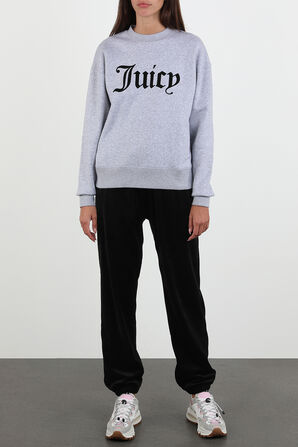 מכנסי ג'וג קלאסיים בצבע שחור JUICY COUTURE